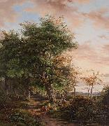 Johannes Gijsbertusz van Ravenswaay, At Rest under a Tree